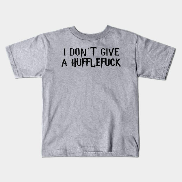 Hufflefuck - Eyesasdaggers Kids T-Shirt by eyesasdaggers